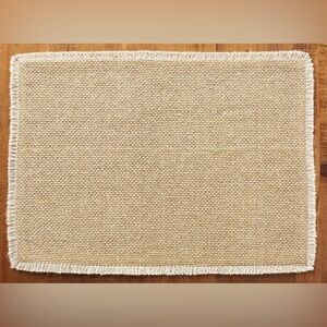 NWT Pottery Barn Fringe Placemats - Set of 4